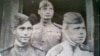 Бельсембек Рахимканов (в центре) на фото военных лет.