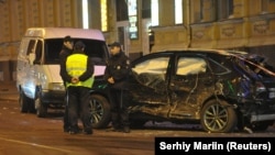 Наслідки ДТП в Харкові, внаслідок якого 6 людей загинули, 5 були травмовані, жовтень 2017 року