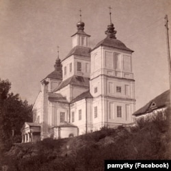 Так виглядала козацька церква Різдва Богородиці в Острогозьку в дореволюційні часи