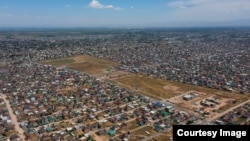 Бишкектин Ак-Ордо жаңы конушу. Иллюстрациялык сүрөт.