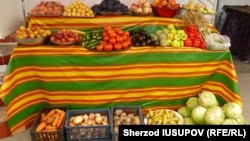 Рынок в городе Оше, иллюстративное фото.