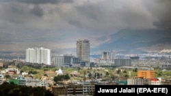 نمای از شهر کابل 