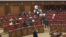 Armenia - Lawmakers clash on the Armenian parliament floor, Yerevan, July 8, 2025.