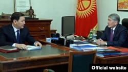 Абдиль Сегизбаев и Алмазбек Атамбаев