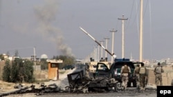 Годом ранее Талибы на несколько дней захватили город Кундуз