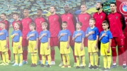 Син загиблого військового, який вивів на поле Роналду – відео