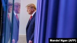 АКШ президенти Дональд Трамп. Ак Үй, Вашингтон. 2020-жылдын 24-ноябры.