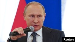 "These networks have just been skulking around the schools of the Russian Federation for many years under the guise of supporting talented young people," President Vladimir Putin said.