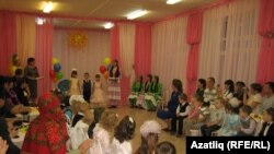 Татар төркеменә кабул итү кичәсендә