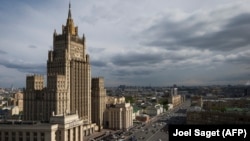 Будівля МЗС Росії на Смоленській набережній у Москві, архівне фото