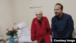 Александр Чанцев в больнице у Татьяны Горичевой