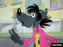 Российский мультфильм, некогда популярный на туркменских телеканалах: «Ну, погоди!»