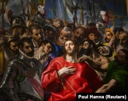 Распрананьне Хрыста, карціна Эль Грэка