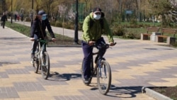 Славянск, парк «Шелковичный», 6 апреля 2020 года