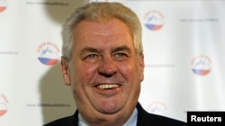 Милош Земан - первый президент Чехии, избранный на общенациональных выборах