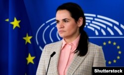 Светлана Тихановская. 2020-жылдын 21-сентябры.