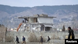 خانه‌ای در ایبت آباد پاکستان که در آن اسامه بن لادن رهبر پیشین القاعده زندگی می‌کرد