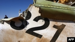 Обломки разбившегося на Синае российского лайнера