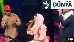 Zulala Haşimi aýdym aýdýar. Kabul, 9-njy mart, 2017