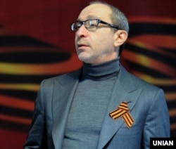 Мер Харкова Геннадій Кернес під час з'їзду депутатів Криму та південно-східних областей України у Харкові. 22 лютого 2014 року