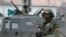 Российскиое оккупационное подразделение в Крыму, март 2014 г.