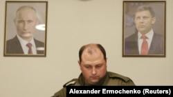 Дмитрий Трапезников после гибели Александра Захарченко в 2018 году. Донецк