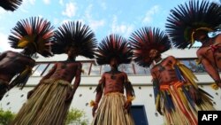 Рио-де-Жанейродогу саммит маалында түпкүлүктүү калктын өкүлдөрү атайын иш-чараларды өткөрүштү.  