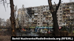 Последствия российского обстрела Киева 29 ноября