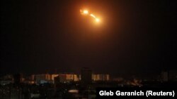 Ուկրաինա - Դրոնի պայթյունը Կիևի երկնքում, 8-ը մայիսի, 2023թ.