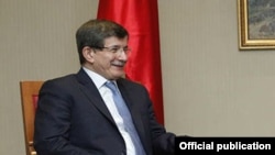 Թուրքիայի արտգործնախարար Ահմետ Դավութօղլու