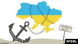 Політична карикатура Євгенії Олійник