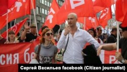 Сергей Васильев и актриса Мария Чиркова 12.06.12