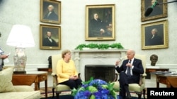 Переговори Джозефа Байдена та Ангели Меркель у Вашингтоні