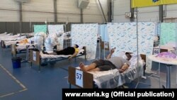 Один из дневных стационаров, Бишкек. Июль 2020 г.