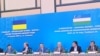 O‘zbekiston-Ukraina biznes-forumi. Toshkent shahri, 2021, 19 - may. Surat Ukrainaning O‘zbekistondagi elchisining Feysbukdagi sahifasidan olindi.