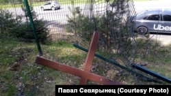 Аўтааварыя ў Курапатах 