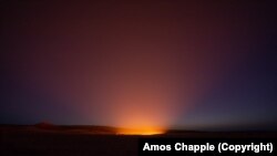 Открытое газовое месторождение горящее несколько десятилетий 