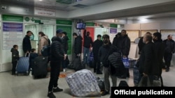 Орусиядагы тажик мигранттар. Архивдик сүрөт.