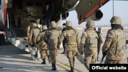 Հայ խաղաղապահները մեկնում են Ղազախստան, 7-ը հունվարի, 2022թ․ 