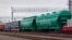A freight train loaded with potash from the Belaruskali company, one of the world's largest producers of the fertilizer. (file photo)