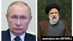 Ռուսաստանի նախագահ Վլադիմիր Պուտին, Իրանի նախագահ Էբրահիմ Ռաիսի