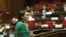 Armenia - Kristine Grigorian addresses the National Assembly shorly before being elected Armenia's human rights defender, Yerevan, January 24, 2022.