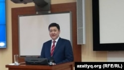 Даулет Ергожин в бытность заместителем председателя комитета национальной безопасности Казахстана 