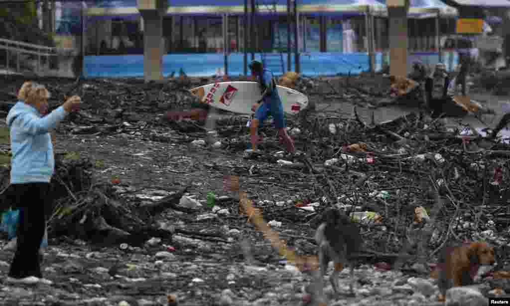 Хоста районындагы пляж.