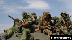 Российские войска в Гори ждут приказа главнокомандующего