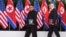 Ким Чен Ын и Дональд Трамп, Сингапур, 12 июня 2018 года