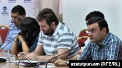 Armenia - Lawyers hold a roundtable discussion in Yerevan, 13Sep2017.