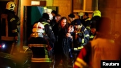 Ռուսական կողմի հարվածի հետևանքները Կիևում, Ուկրաինա, 25-ը նոյեմբերի, 2025թ.