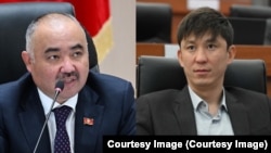 Нурланбек Тургунбек уулу жана Эрулан Көкүлов. Коллаж.