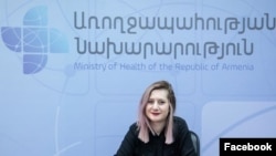 Пресс-секретарь министра здравоохранения Алина Никогосян (архив)
